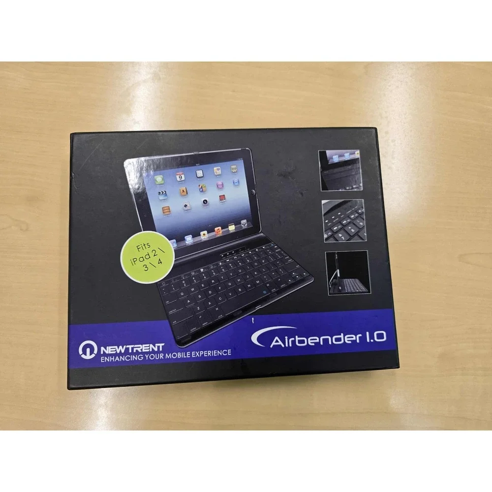 📱 NewTrent Airbender 1.0 Wireless Keyboard Case for‎ Apple iPad 2 / 3 / 4  Mode